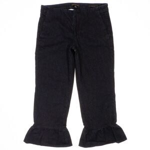 Banana Republic Logan Crop Jeans Size 4 S Dark Blue Stretch Measures 30 x 22